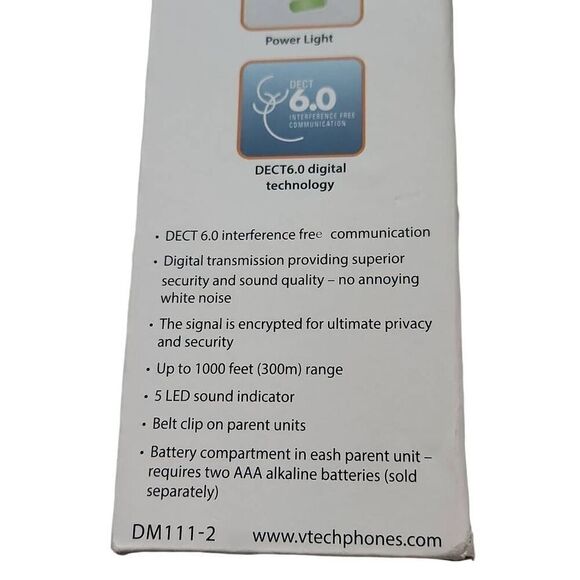 VTech Safe & Sound Digital Audio Baby Monitor w/ Two Parent Units - Picture 2 of 6